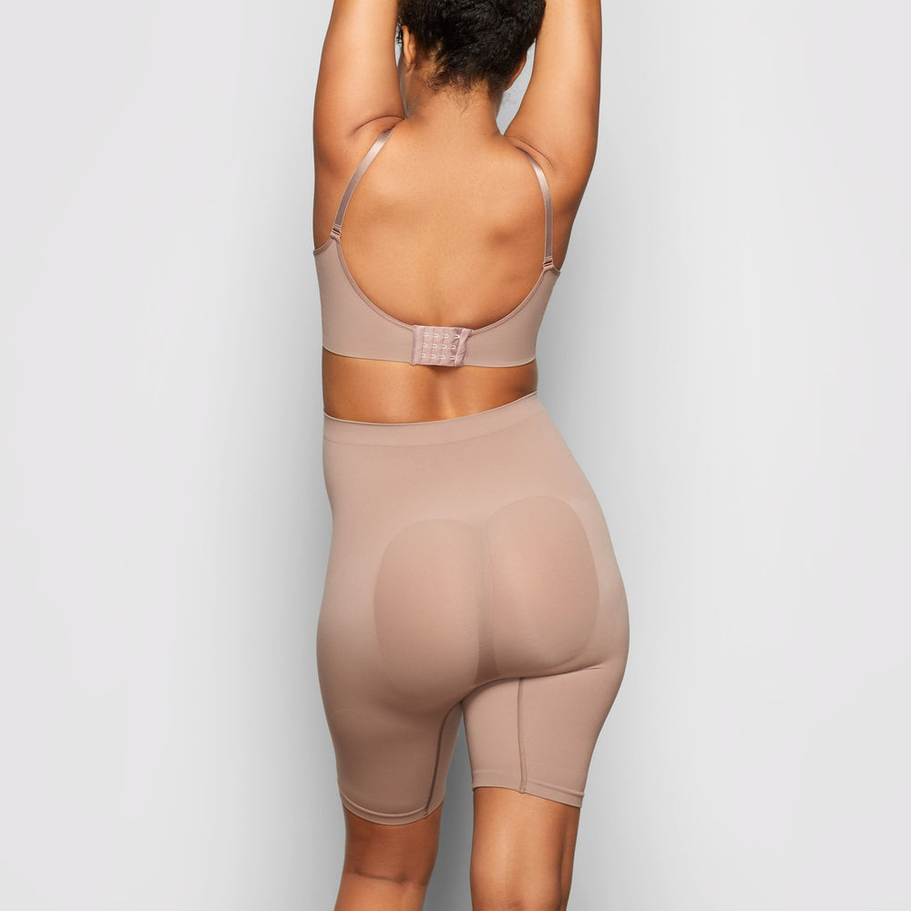Maternity Shapewear Skims MATERNITY SCULPTING SHORT MID THIGH Marron | 487UYQMIC