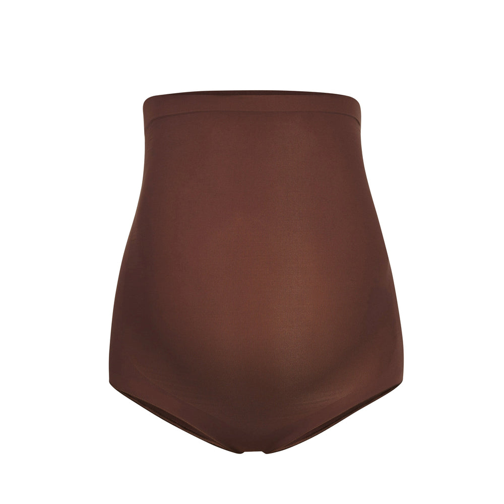 Maternity Shapewear Skims MATERNITY SCULPTING HIGH WAIST BRIEF Chocolat | 607NTVAZH