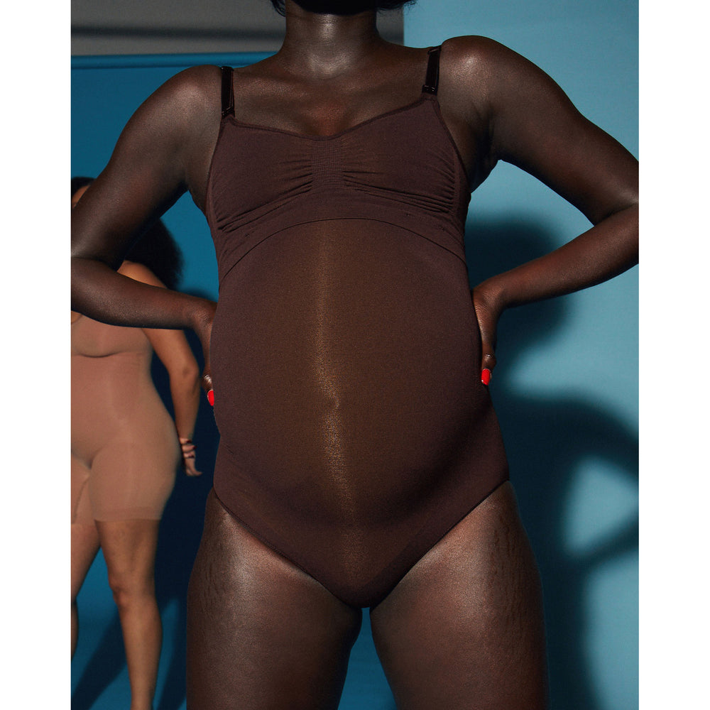 Maternity Shapewear Skims MATERNITY SCULPTING HIGH WAIST BRIEF Marron | 732HCFDPI
