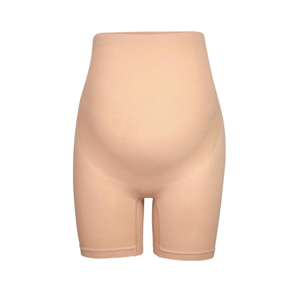 Maternity Shapewear Skims MATERNITY SCULPTING SHORT MID THIGH Beige | 890TFMDNJ