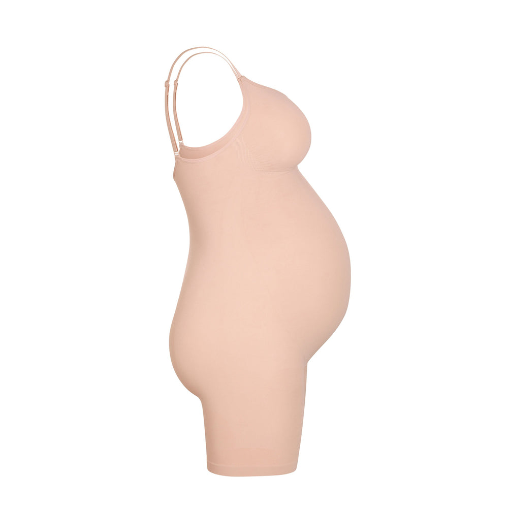 Maternity Shapewear Skims MATERNITY SCULPTING BODYSUIT MID THIGH Beige | 941SFUNOA