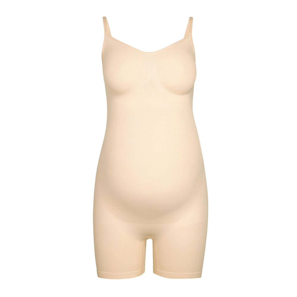 Maternity Shapewear Skims MATERNITY SCULPTING BODYSUIT MID THIGH Marron | 945ZIMJFG