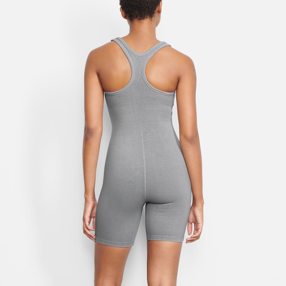 Mid Thigh Bodysuit Skims OUTDOOR Grise | 079FVXEMY