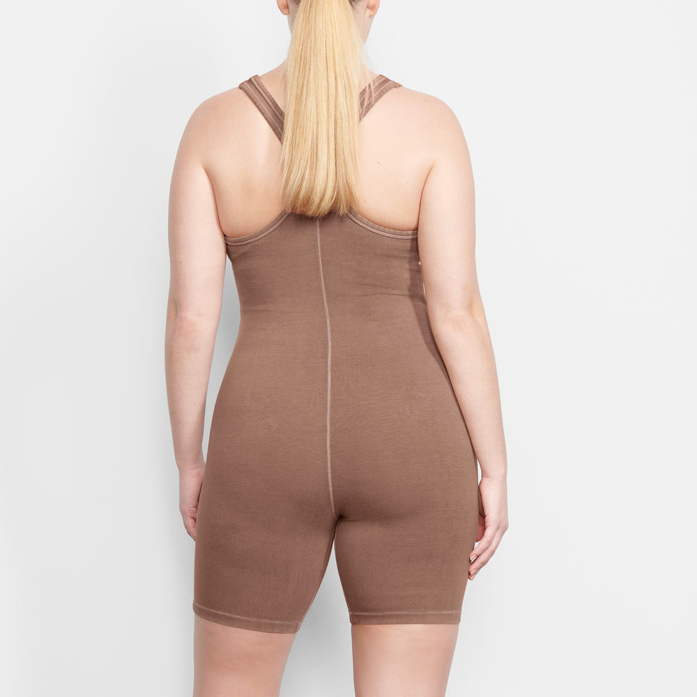 Mid Thigh Bodysuit Skims OUTDOOR Marron | 760KRWUYD