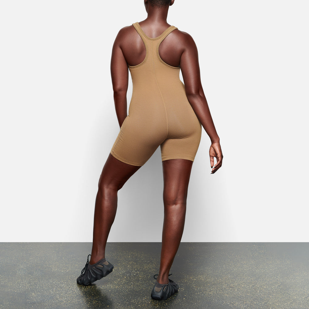 Mid Thigh Bodysuit Skims OUTDOOR Vert | 250FYUIZK