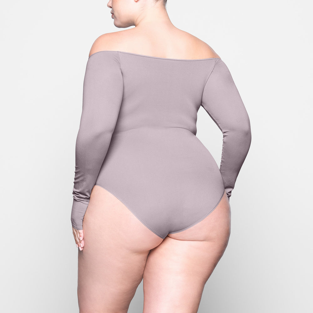 Off The Shoulder Bodysuit Skims LIGHT ESSENTIAL Lavande | 236TXSORW