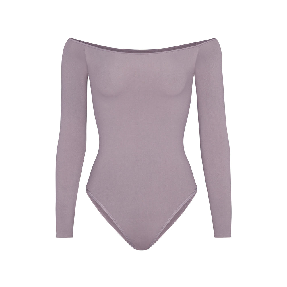 Off The Shoulder Bodysuit Skims LIGHT ESSENTIAL Lavande | 236TXSORW