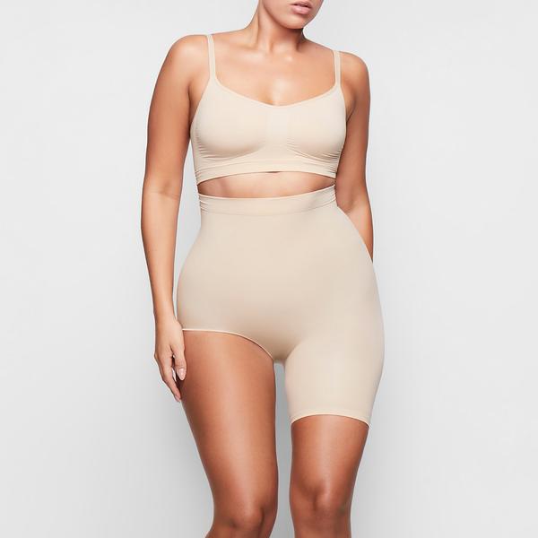 One Leg Shapewear Skims SOLUTION SHORT #2 Beige | 039ICSQYL