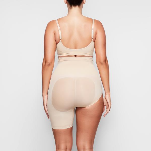 One Leg Shapewear Skims SOLUTION SHORT #2 Beige | 039ICSQYL