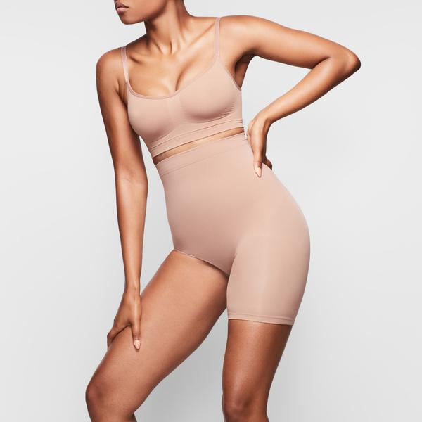 One Leg Shapewear Skims SOLUTION SHORT #2 Abricot | 039SUGZWF
