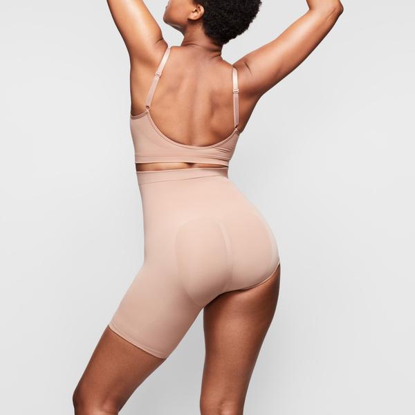 One Leg Shapewear Skims SOLUTION SHORT #2 Abricot | 039SUGZWF