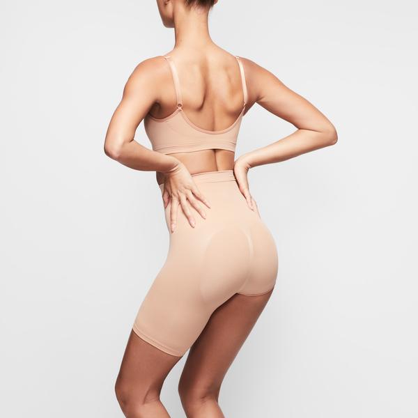 One Leg Shapewear Skims SOLUTION SHORT #2 Beige | 517RZONPG
