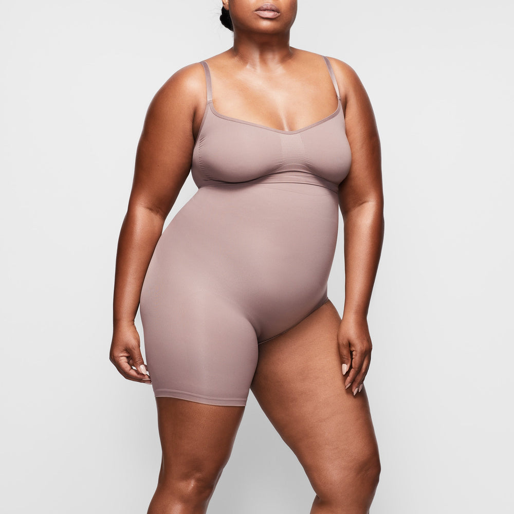 One Leg Shapewear Skims SOLUTION SHORT #1 Marron | 608DNSKAR