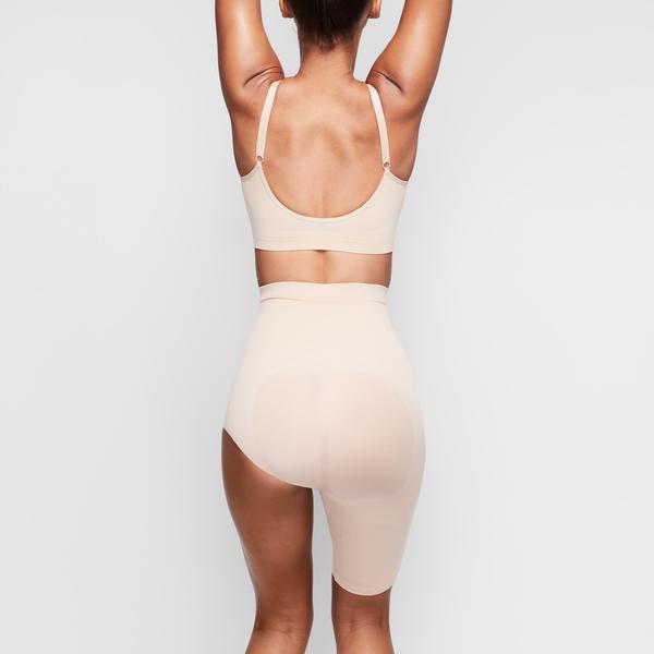 One Leg Shapewear Skims SOLUTION SHORT #1 Beige | 651RKNZBX