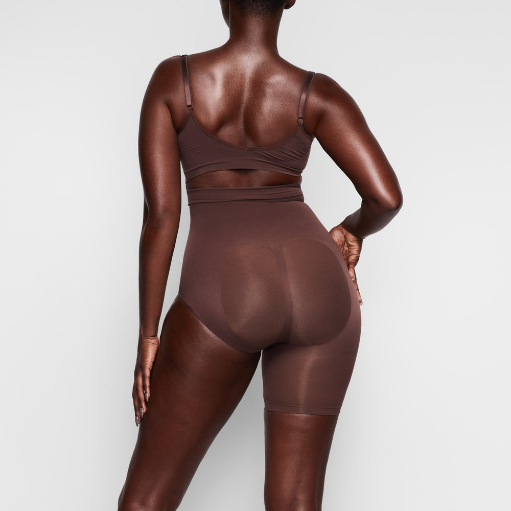 One Leg Shapewear Skims SOLUTION SHORT #1 Chocolat | 783YLUZWJ