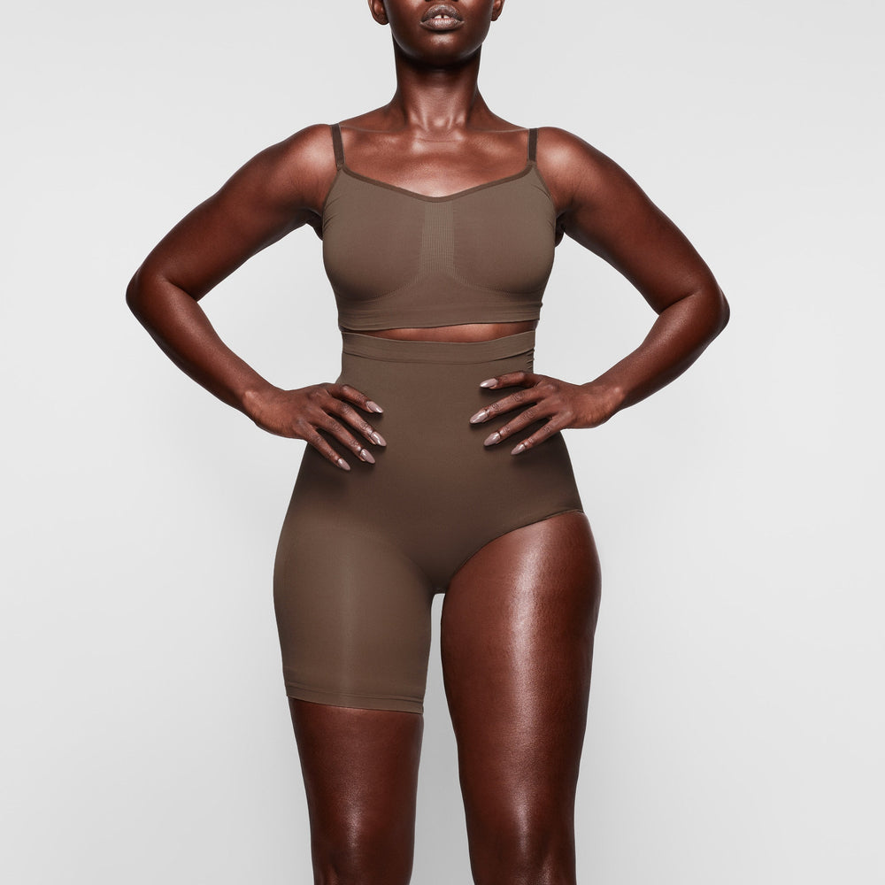 One Leg Shapewear Skims SOLUTION SHORT #1 Abricot | 879QFEYWO