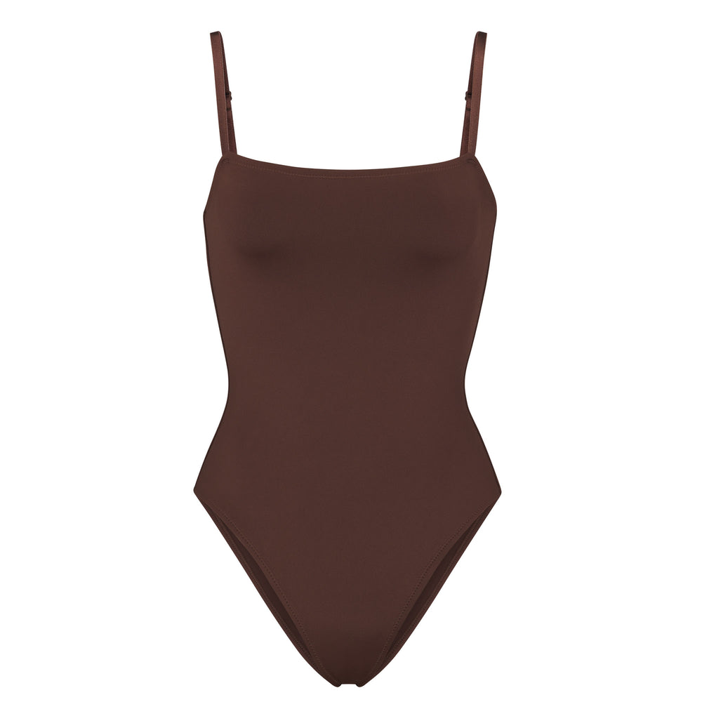 One Piece Skims SHAPING SWIM CAMI Chocolat | 810HPLTCY