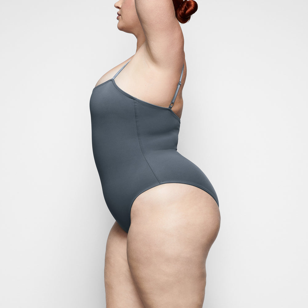 One Piece Skims SHAPING SWIM CAMI Grise Foncé | 956ZRTSLV