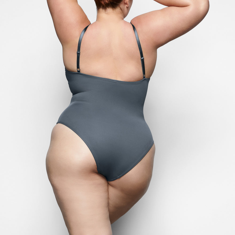One Piece Skims SHAPING SWIM CAMI Grise Foncé | 956ZRTSLV