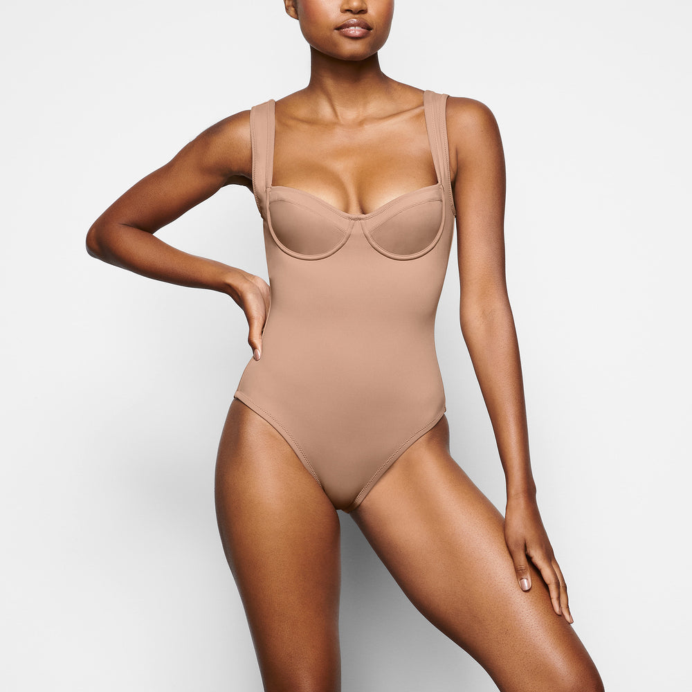 One Piece Skims SHAPING SWIM UNDERWIRE Abricot | 058TORZNP