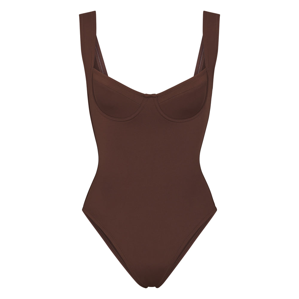 One Piece Skims SHAPING SWIM UNDERWIRE Chocolat | 954ACTBZM