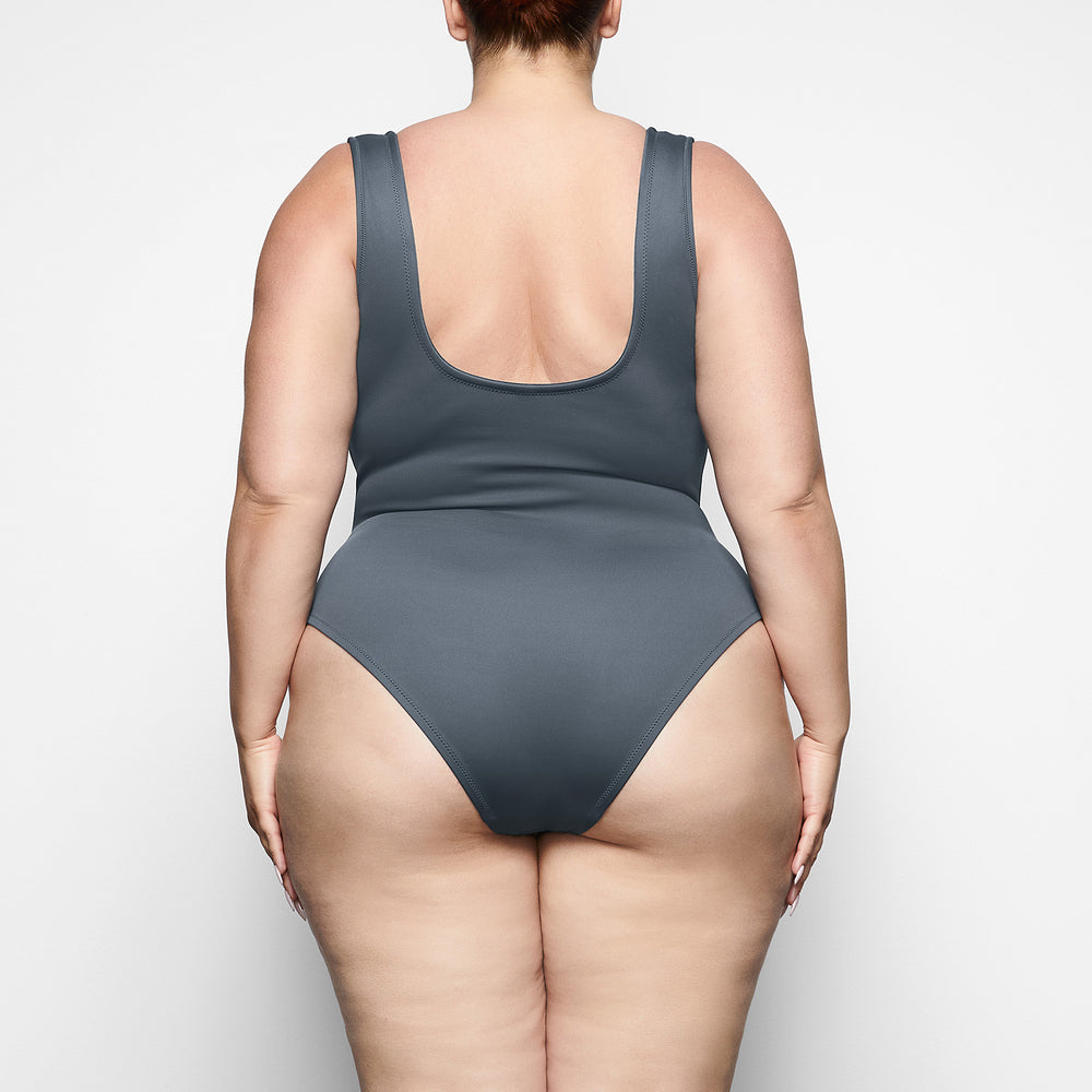 One Piece Skims SHAPING SWIM UNDERWIRE Grise Foncé | 438UYPKLM