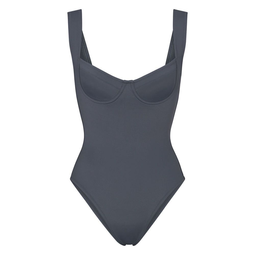 One Piece Skims SHAPING SWIM UNDERWIRE Grise Foncé | 438UYPKLM