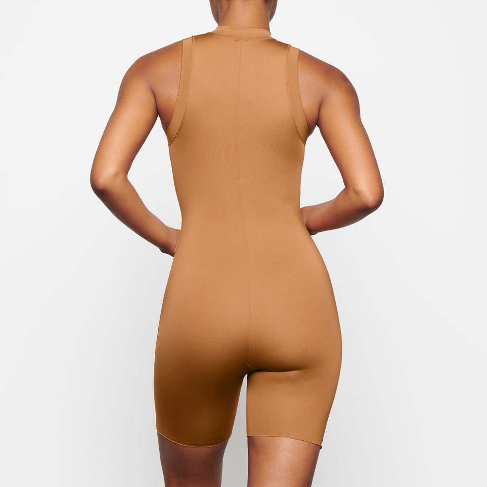 One Piece Skims SWIM MOCK NECK CYCLE SUIT Abricot | 329FCXHVD