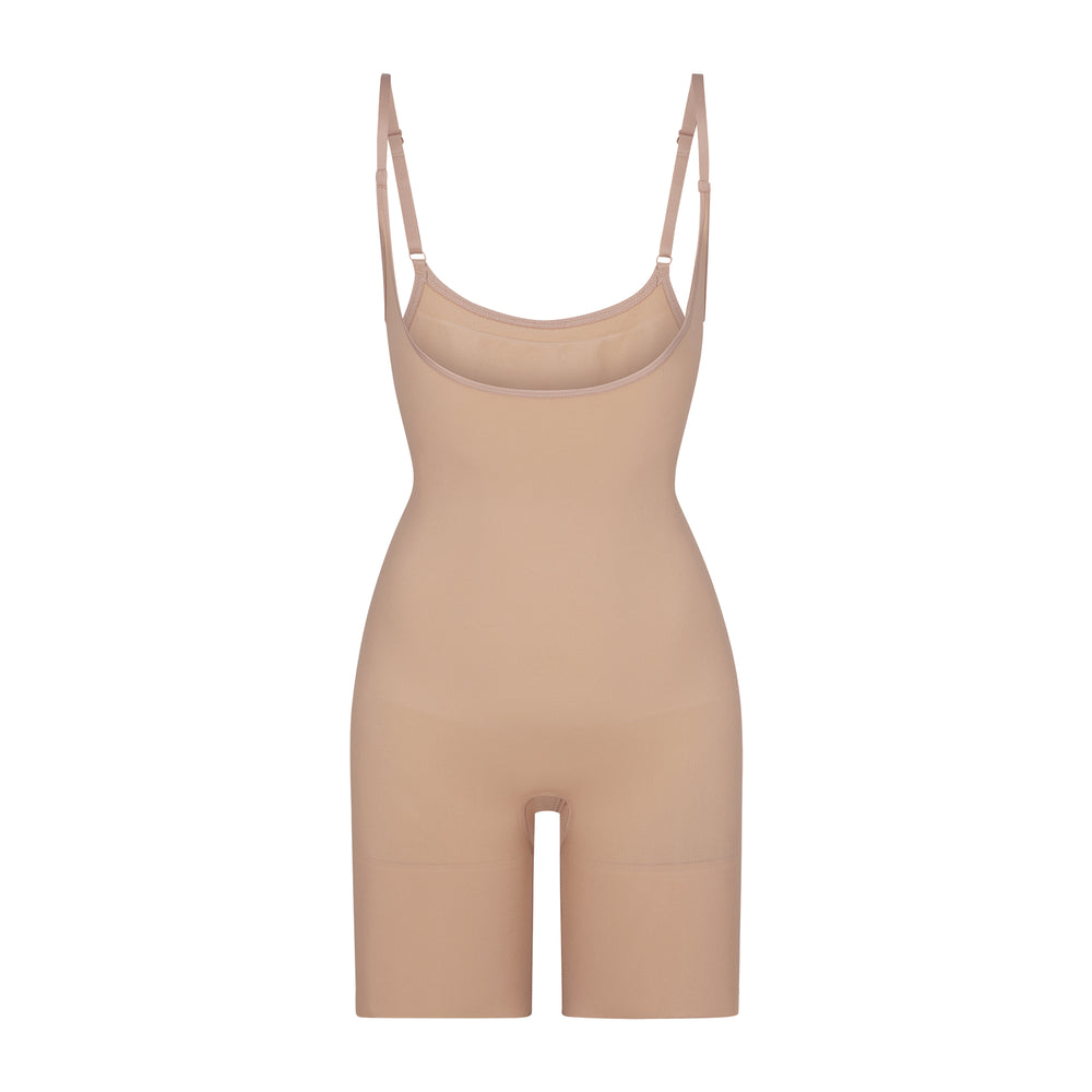 Open Bust Bodysuit Skims BUTT ENHANCING Beige | 064LYDCTG