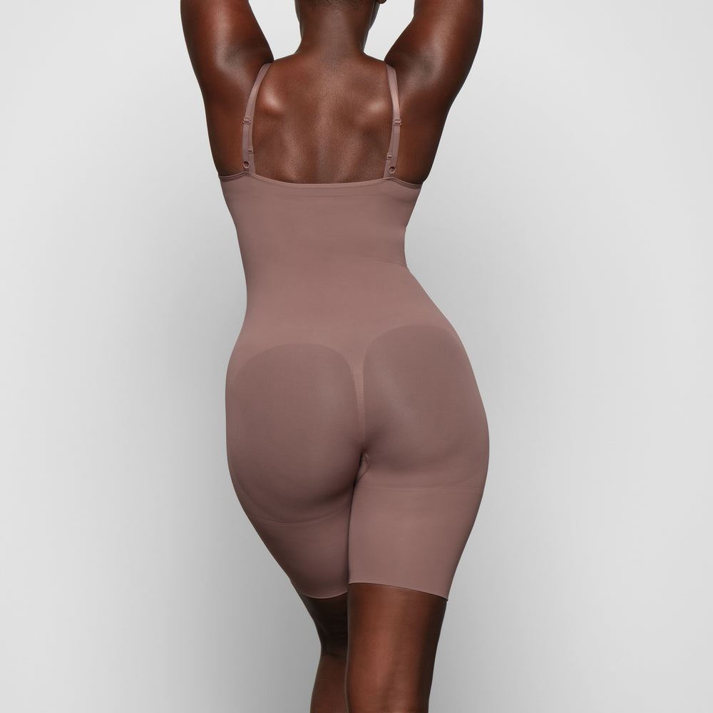 Open Bust Bodysuit Skims BUTT ENHANCING Marron | 987JLXEST