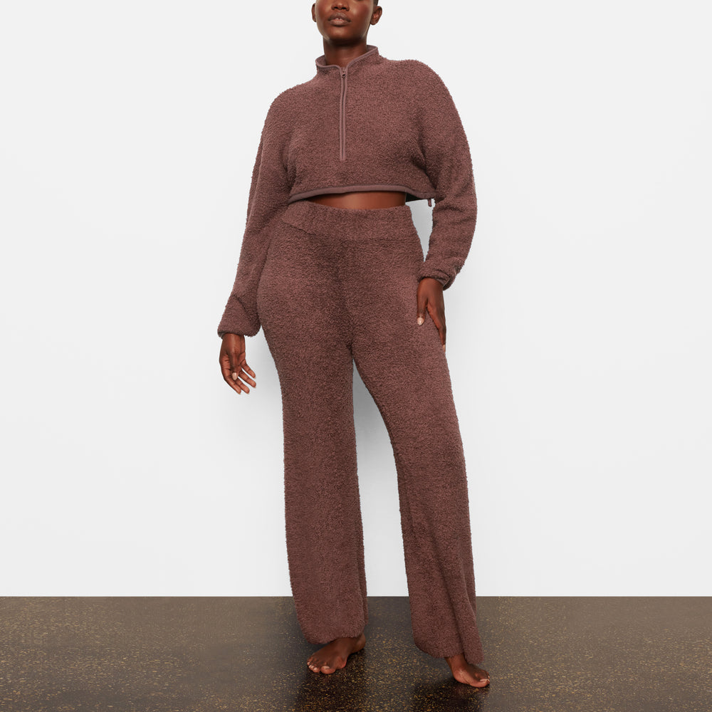 Pantalon Skims COZY KNIT Rouge Foncé | 854OIVJDE