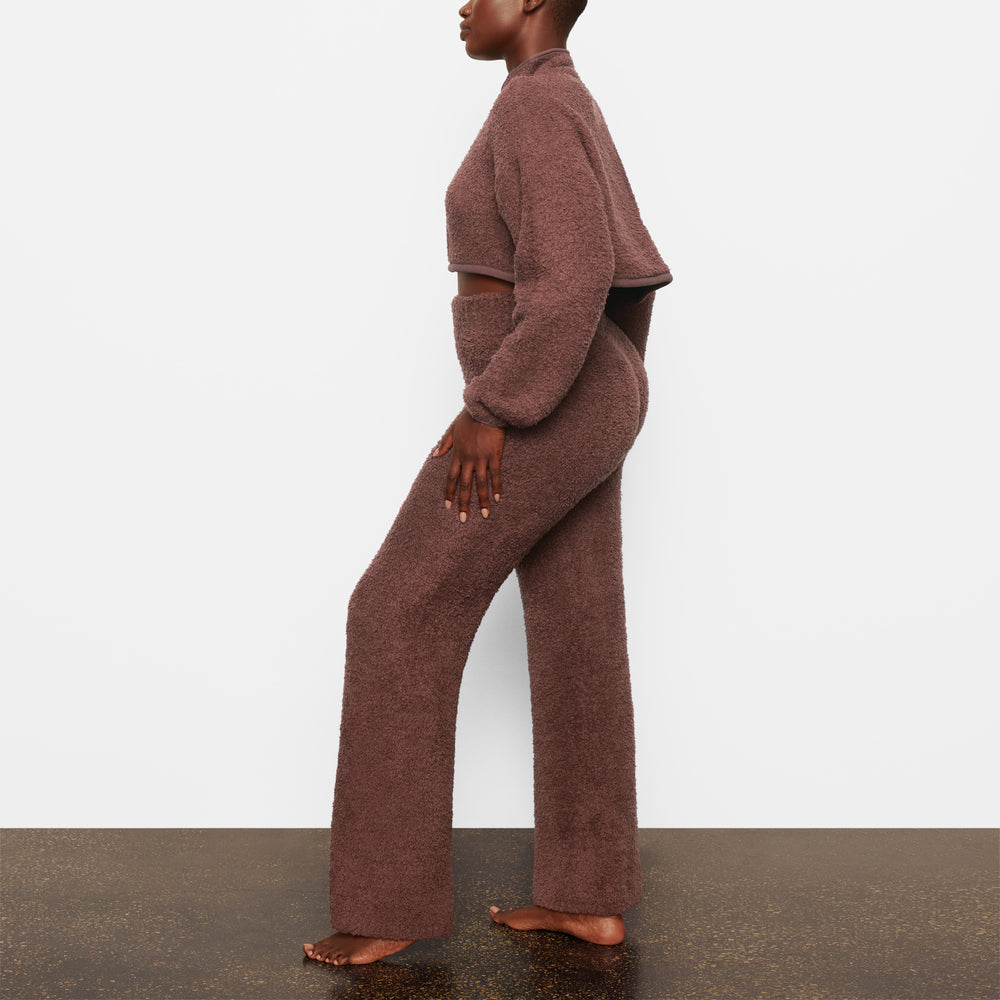 Pantalon Skims COZY KNIT Rouge Foncé | 854OIVJDE