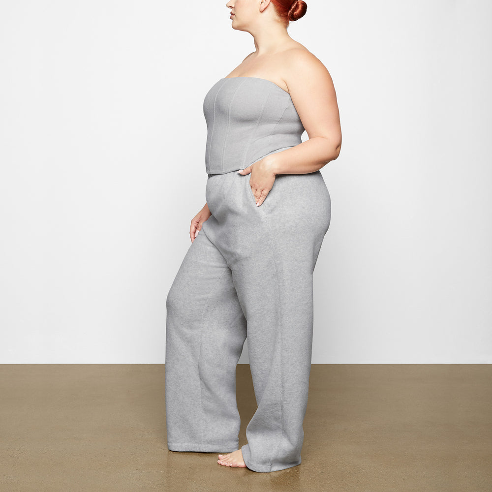 Pantalon Skims FLEECE Grise Clair | 269CMHAEN