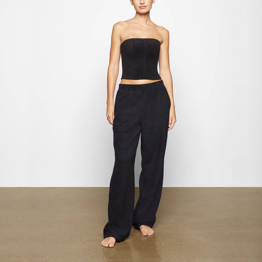 Pantalon Skims FLEECE Noir | 914BGECYN