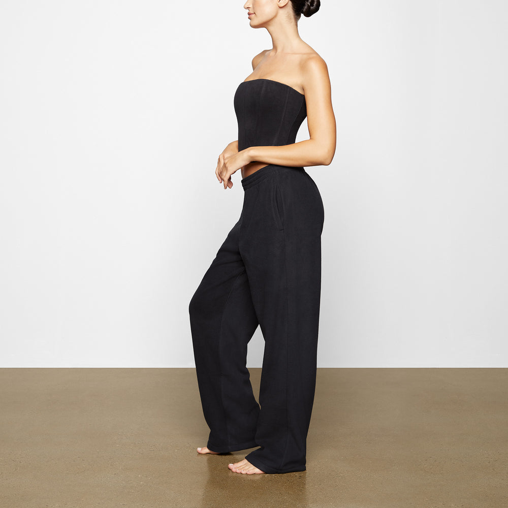 Pantalon Skims FLEECE Noir | 914BGECYN