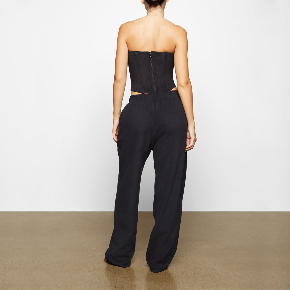 Pantalon Skims FLEECE Noir | 914BGECYN