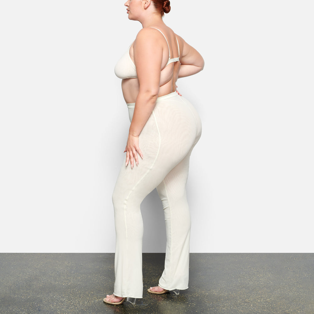 Pantalon Skims SUMMER MESH Blanche | 382GCIHWD