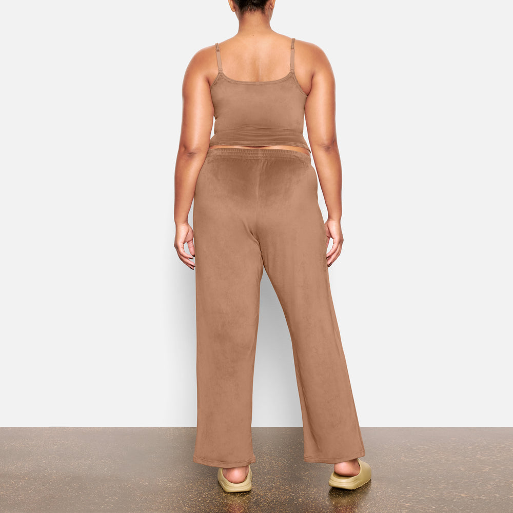 Pantalon Skims VELOUR TRACK Abricot | 645TUOGSC