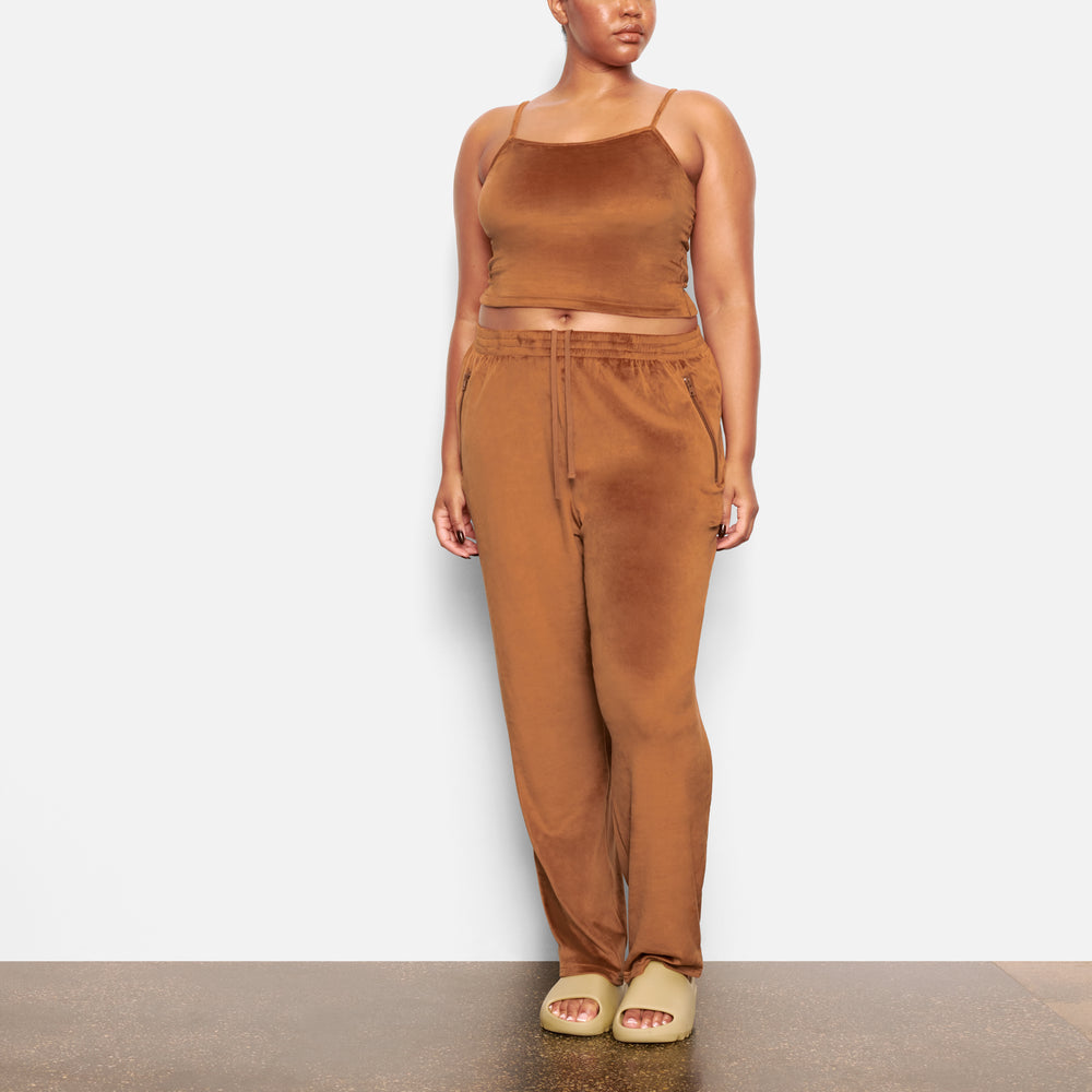 Pantalon Skims VELOUR TRACK Cuivre | 203QXVAEY