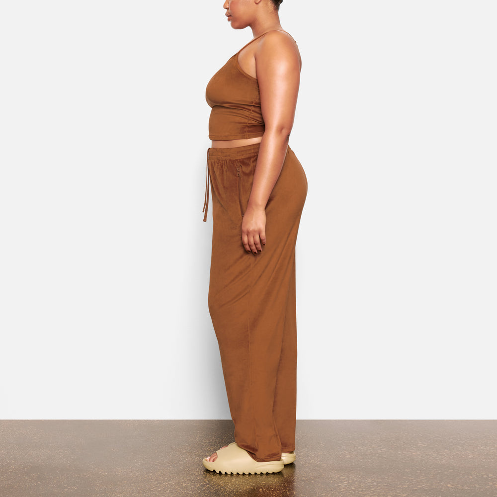 Pantalon Skims VELOUR TRACK Cuivre | 203QXVAEY