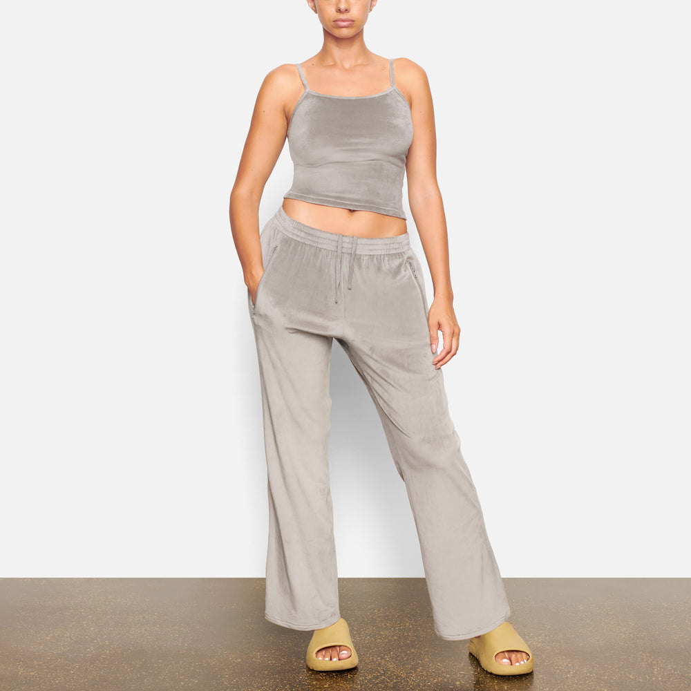 Pantalon Skims VELOUR TRACK Grise | 143JVAODU