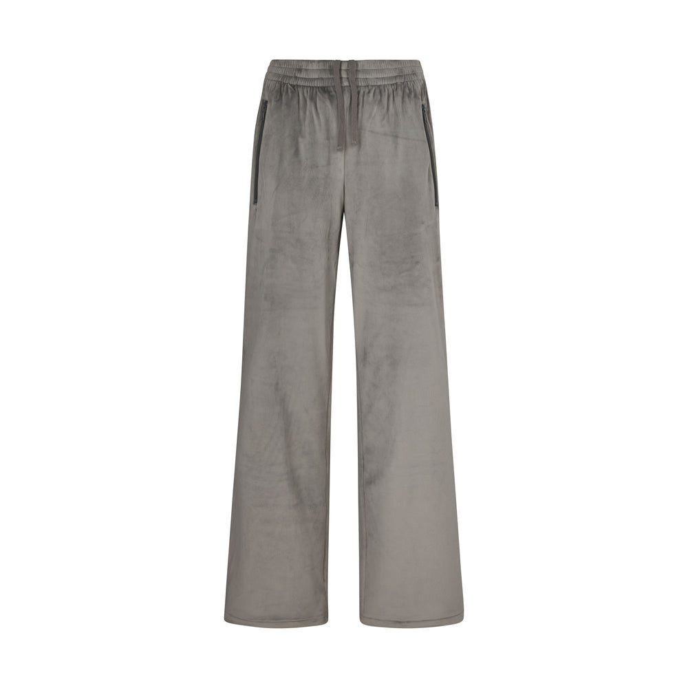 Pantalon Skims VELOUR TRACK Grise Foncé | 128LXEMVI