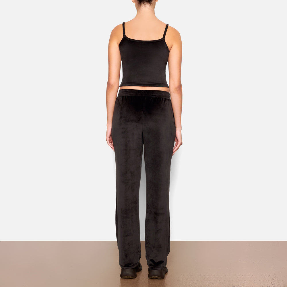 Pantalon Skims VELOUR TRACK Noir | 759ZSJYVQ