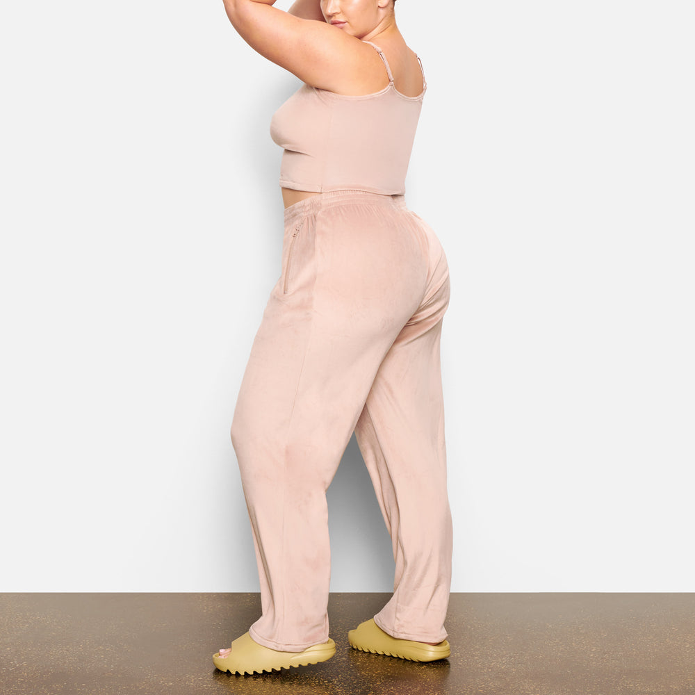 Pantalon Skims VELOUR TRACK Rose Clair | 584LGYUKA