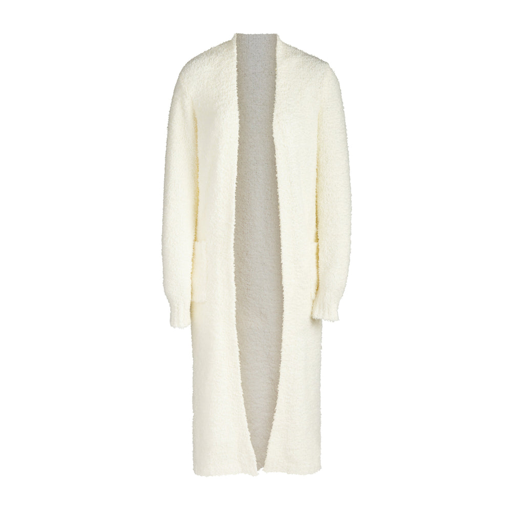 Peignoir Skims COZY KNIT Blanche | 917NEMSPD