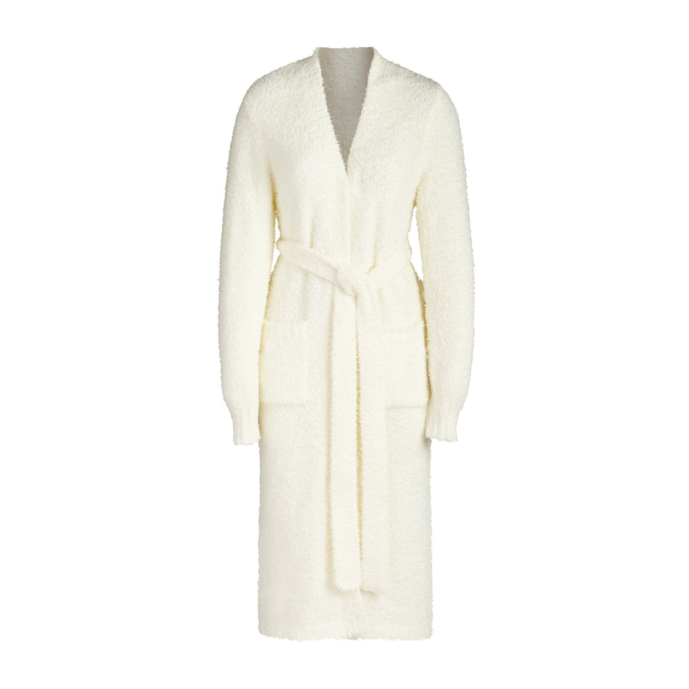 Peignoir Skims COZY KNIT Blanche | 917NEMSPD