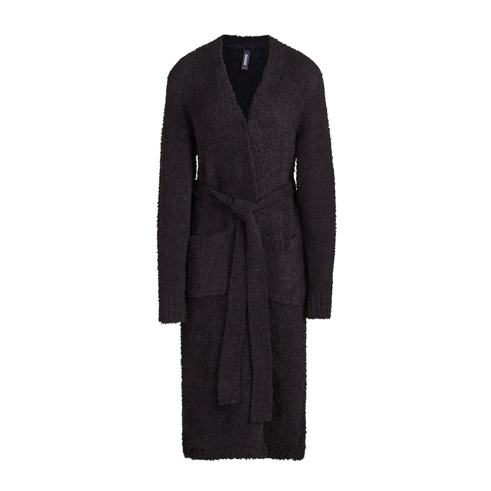 Peignoir Skims COZY KNIT Noir | 845XQWLUI