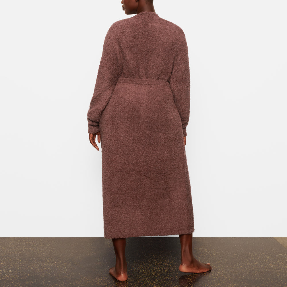 Peignoir Skims COZY KNIT Rouge Foncé | 289CGZDWY