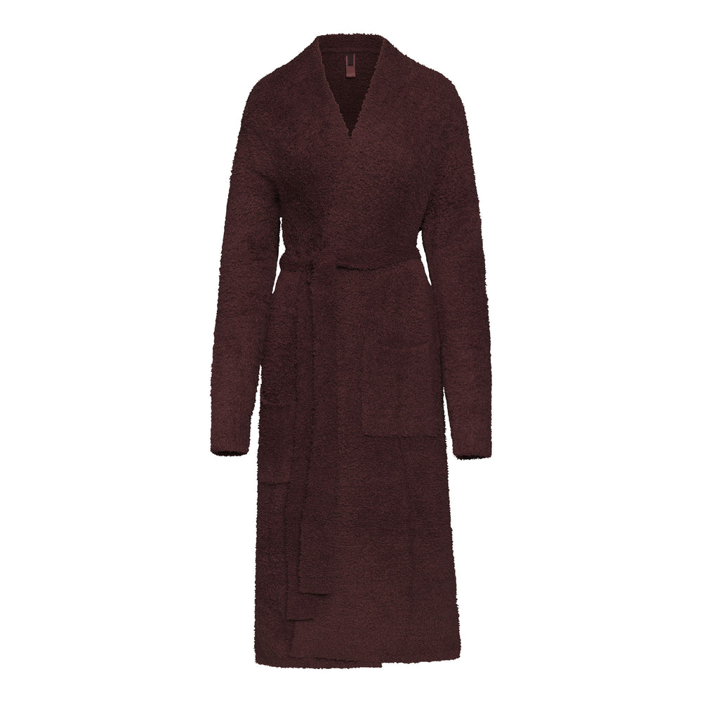 Peignoir Skims COZY KNIT Rouge Foncé | 289CGZDWY