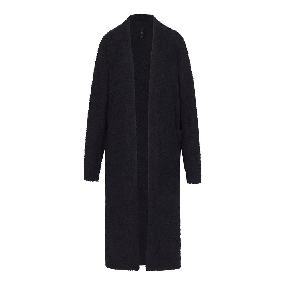 Peignoir Skims COZY KNIT UNISEX Noir | 174FQCVKT